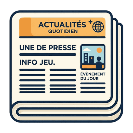 Icône actualités